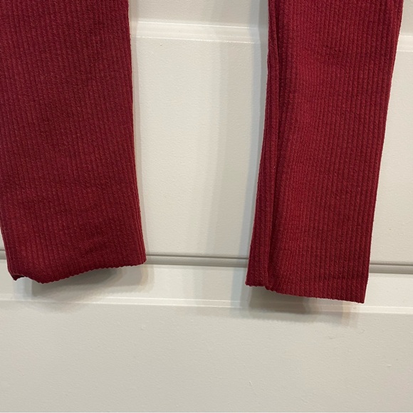 JEGGOLOGY L/XL Cotton/Poly/Spandex Raw Ankle Leggings Preowned - Picture 4 of 12